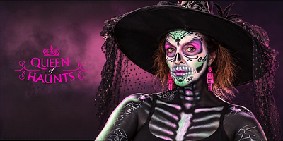 Queen of Haunts is an authority on haunted attractions - raised in the haunted attraction owned by her family where she continues to bring screams and laughter.